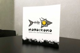 Monocromo Vermuteria Gastrounderground de Bilbao - Diseño gráfico - Branding - Sukalmedia